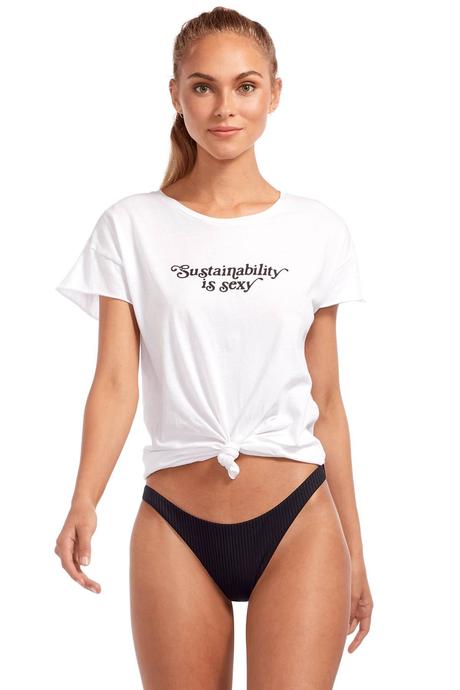 Find Sustainability is Sexy at Butterflies and Bikinis, tee shirt by Vitamin A