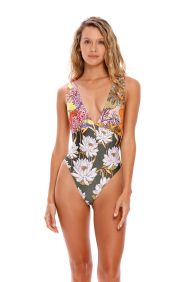 Agua Bendita Suki Tulipa One Piece Swimsuit