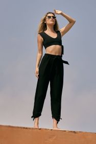 Kibys Black Tina Bikini Top