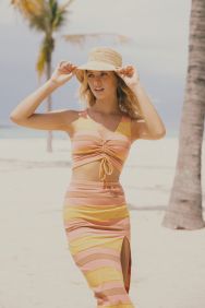 L*Space Beachy Keen Stripe Mae Top