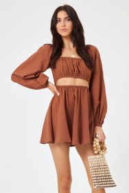 L*Space Coffee Rosita Dress