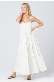 L*Space Cream Santorini Dress