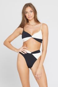 L*Space Domino Ringo Bikini Top