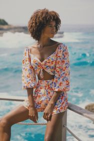 L*Space Flowers Forever Farryn Top