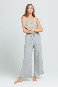 L*Space Head In The Clouds Ribbed Jumpsuit