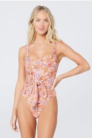 L*Space Lily Of The Valley Balboa One Piece Swimsuit