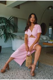 L*Space Macaroon Pink Lena Dress