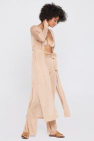 L*Space Shimmer Champagne Starlet Duster
