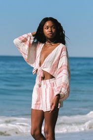 L*Space Siesta Stripe Reese Top