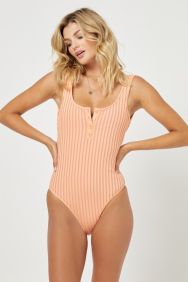 L*Space Tangy Bougainvillea Float On Piece Swimsuit