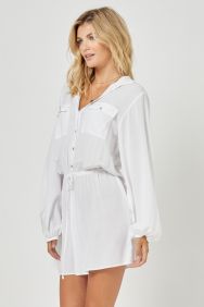 L*Space White Amelia Dress