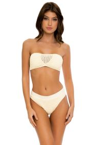 Luli Fama Desert Star Bandeau Bikini Top