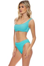 Luli Fama Mar Pura Curiosidad High Leg Banded Bottom