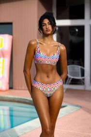 Luli Fama Miami Sorbet Underwire Tank Top