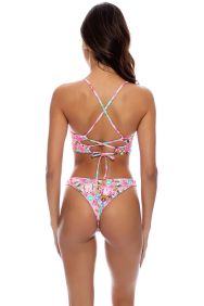 Luli Fama Ocean Drive Euphoria High Leg Brazilian Bottom