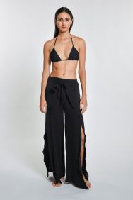 Peixoto Black Iris Joan Wrap Pants