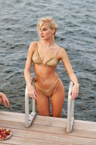 Peixoto Golden Hour Leah Bikini Top