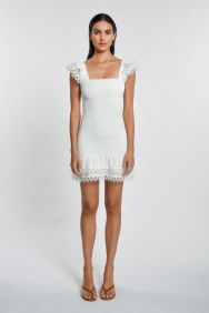 Peixoto White Belle Dress