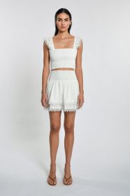 Peixoto White Belle Skirt