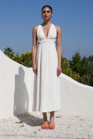 Peixoto White Lotus Vada Dress