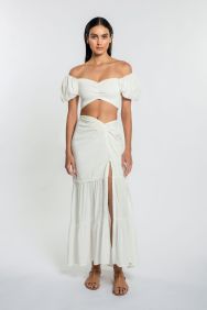 Peixoto White Lotus Valentina Skirt