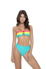 PilyQ Saltwater High Waist Bikini Bottom