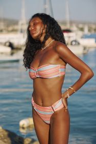 PQ Swim Balboa Detail Fanned Bikini Bottom