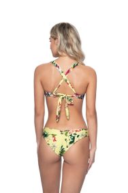 PQ Swim Summer Hibiscus Reversible Basic Ruched Bottom