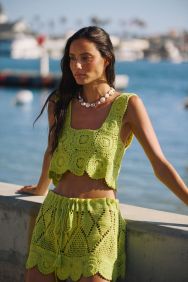 PQ Swim Zest Camila Crochet Skirt