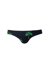Verdelimon Black Palms Tunas Bikini Bottom