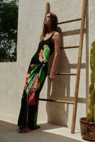 Verdelimon Black Parrot Trinidad One Piece Swimsuit