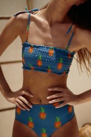 Verdelimon Blue Pinas Missouri Bikini Top