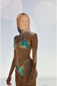 Vitamin A Bermuda Gia Triangle Bikini Top