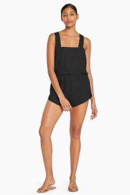 Vitamin A Black EcoLinen Tallows Short