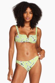Vitamin A Citrus Floral Kaya Bikini Top