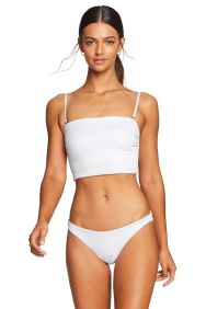 Vitamin A EcoTex White Ava Bikini Top