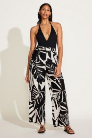 Vitamin A Graphic Jungle EcoLinen The Getaway Pant