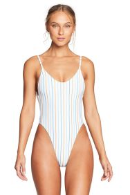 Vitamin A Palm Springs Stripe Yasmeen Bodysuit