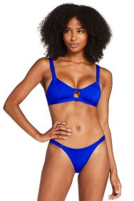 Vitamin A Sardinia Blue EcoLux Lennon Bralette Top