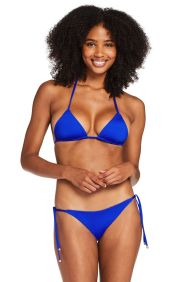 Vitamin A Sardinia Blue EcoLux Gia Triangle Bikini Top