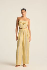 Vitamin A Sunny Skies EcoLinen Joni Scarf Top