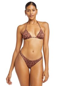 Vitamin A Terra Leopard California High Leg Bottom