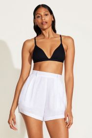 Vitamin A White EcoLinen The Getaway Short