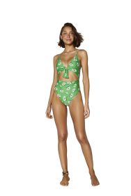 ViX Petals Bandana One Piece Swimsuit