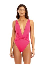 Agua Bendita Luau Ellis One Piece Swimsuit