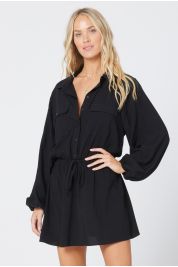 L*Space Black Amelia Dress