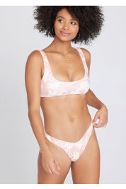 L*Space Paradise Blooms Lizzie Bikini Top