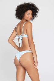 L*Space Sky Blue Cabana Bitsy Bikini Bottom