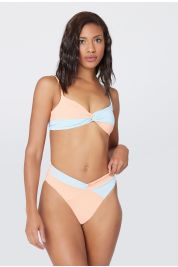 L*Space Tangy and Sky Blue Ringo Bikini Top