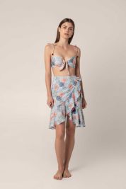 Palmacea Cairel Short Ruffled Pareo